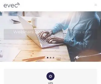 Evecsa.com(EVEC S.A) Screenshot