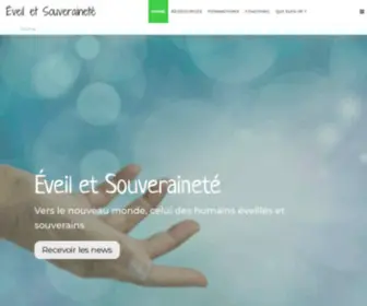 Eveil-ET-Souverainete.com(Éveil et Souveraineté) Screenshot