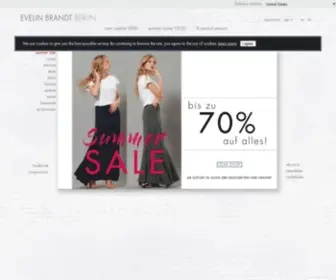 Evelin-Brandt.de(Damenmode) Screenshot