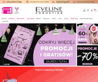 Eveline.eu(Oficjalny sklep i strona internetowa Eveline Cosmetics) Screenshot