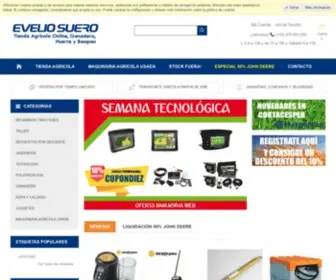 Eveliosuero.com(Comprar Maquinaria agrícola) Screenshot