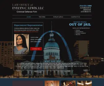 Evelynlewislaw.com(Lewis LLC) Screenshot