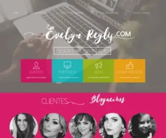 Evelynregly.com(ER Design) Screenshot