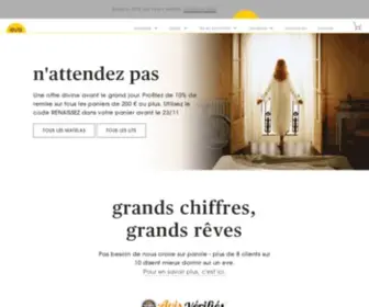 Evematelas.fr(Matelas Ressorts & Mousse) Screenshot