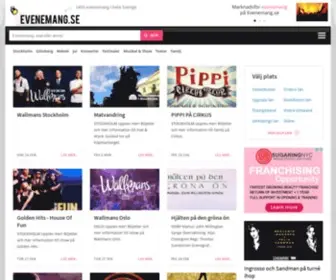 Evenemang.se(Biljetter till konserter) Screenshot