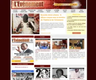 Evenement-BF.net(Accueil) Screenshot