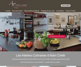 Evenements-Culinaires.fr(Cours de cuisine à Paris) Screenshot