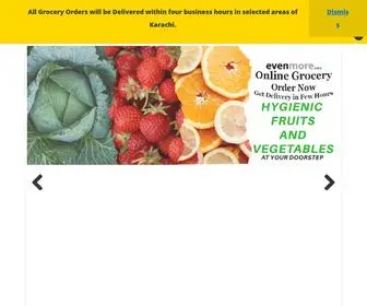 Evenmore.pk(Brings your Grocery instantly to your Door) Screenshot