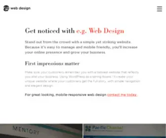 Evensongraphics.co.nz(WooCommerce & WordPress website design and consultants) Screenshot