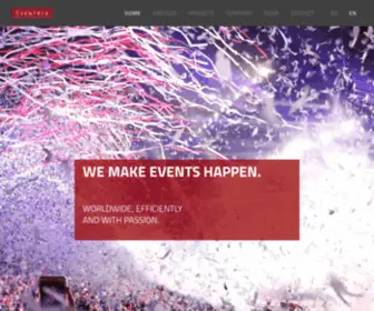 Event-Hosting.com(EVENTRIX) Screenshot