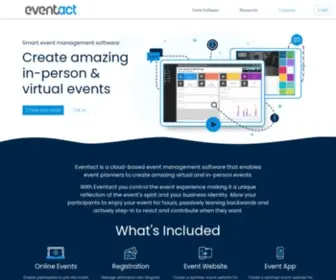 Eventact.com(Event Management Software by EventAct) Screenshot