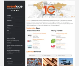 Eventage.com.pk(Eventage) Screenshot