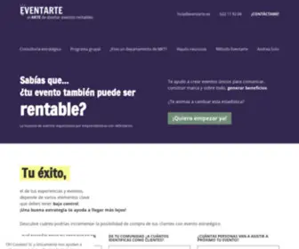 Eventarte.es(Eventos estratégicos) Screenshot