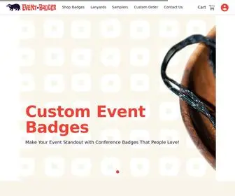 Eventbadger.com(Custom Event & Conference Name Badges) Screenshot