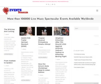 Eventbonanza.com(Eventbonanza) Screenshot