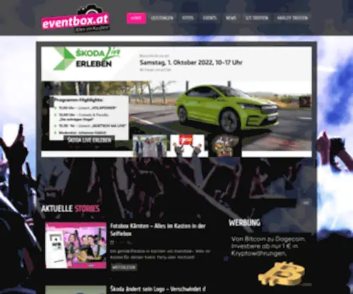 Eventbox.at( Events und Fotos aus Kärnten) Screenshot