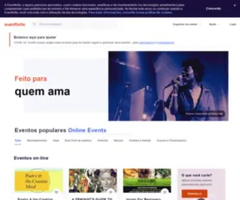 Eventbrite.com.br(Descubra eventos fantásticos) Screenshot