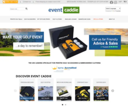 Eventcaddie.com(Corporate Golf Gifts) Screenshot