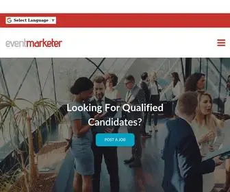 Eventcareers.com(Event Planning Jobs) Screenshot