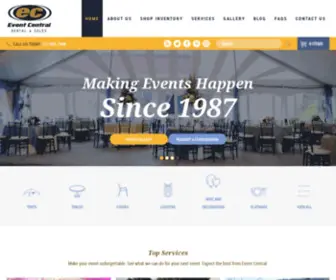Eventcentralpa.com(Event Central) Screenshot