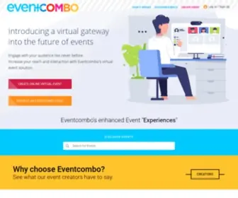 Eventcombo.com(Find and Enjoy Cool Events) Screenshot