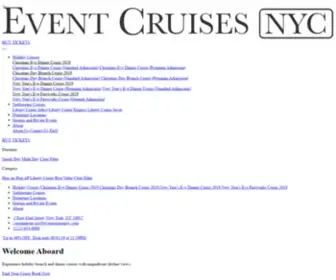 Eventcruisesnyc.com(Event Cruises NYC) Screenshot