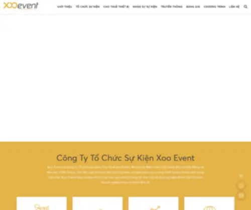 Eventdanang.com(Tổ chức Sự kiện Đà Nẵng Xoo Event) Screenshot