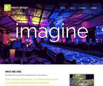 Eventdesign.ca(Event design group inc) Screenshot