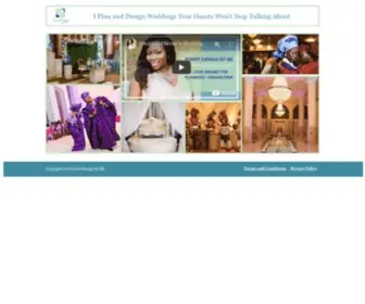 Eventdesignbybe.com(Nigerian Wedding Planner) Screenshot