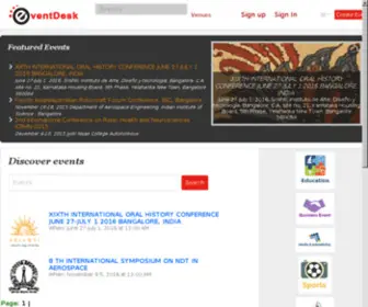 Eventdesk.in(Come and Revolutionize the Event Industry with Us) Screenshot