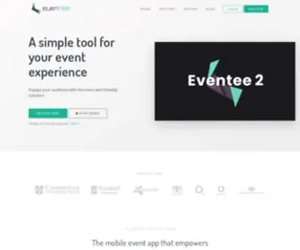 Eventee.co(Free mobile app for your event) Screenshot