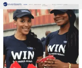 Eventeem.co.uk(The Right Event Staff for Your Business) Screenshot