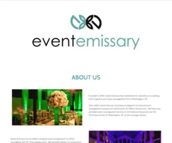 Eventemissary.com(Event Emissary) Screenshot