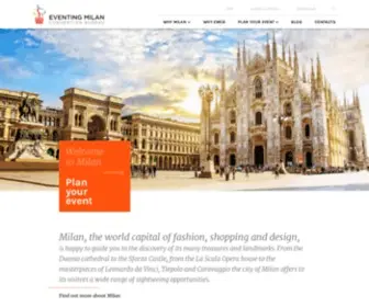 Eventingmilan.it(YesMilano Convention Bureau) Screenshot