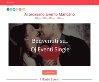 Eventisingle.info(Conosci single reali con Oj eventi single) Screenshot