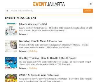 Eventjakarta.com(Event Media Partner in Jakarta) Screenshot