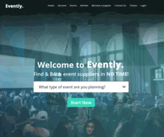 Evently.com.mt(Plan your Personal & Company Event in Malta & Gozo) Screenshot