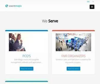 Eventmagix.com(We are software developers and event management experts providing secure and user) Screenshot