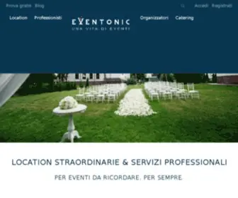 Eventonic.it(Location straordinarie & Servizi professionali per eventi) Screenshot