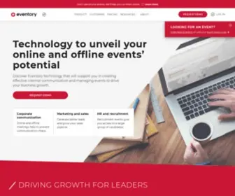 Eventory.cc(Online, in-person, hybrid event solution and app) Screenshot