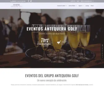 Eventosantequeragolf.com(Eventos Antequera Golf) Screenshot