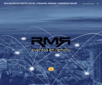 Eventosenremoto.com(RMR Audiovisuales) Screenshot