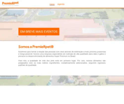 Eventospremierpet.com.br(PremieRpet®) Screenshot