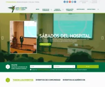 Eventossanvicentefundacion.com(Eventos) Screenshot