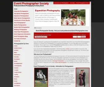 Eventphotographersociety.co.uk(Event Photographer Society & Event Photography Forum) Screenshot
