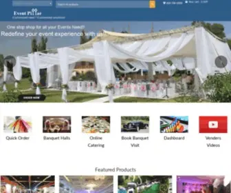 Eventpillar.com(Event organizer) Screenshot