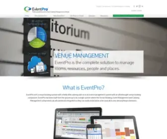 Eventpro.net(Event, Venue & Catering Management Software) Screenshot