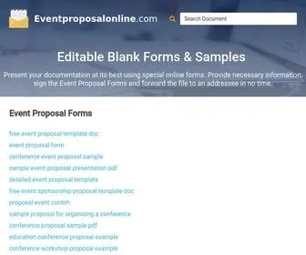 Eventproposalonline.com(Eventproposalonline) Screenshot