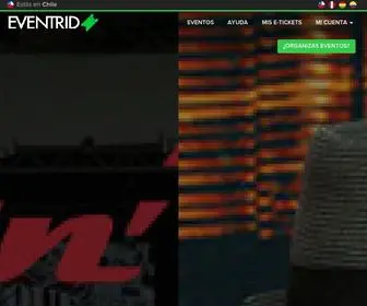 Eventrid.cl(Los mejores eventos en un sólo lugar) Screenshot