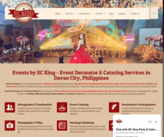 Eventsbyecking.com(Events by EC King by Four J Kings Event Planner Services) Screenshot